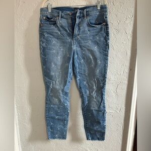 Gap high rise true skinny ankle jeans